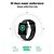 abordables Montres connectées-V41 Smartwatch Montre Connectée pour Android iOS Bluetooth 1.78 pouce Taille de l&#039;écran IP68 Niveau imperméable Imperméable Ecran Tactile Moniteur de Fréquence Cardiaque Mesure de la pression