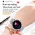 cheap Smartwatch-Y12 Stainless Steel Women Smartwatch for Android/ IOS/ Samsung Phones, Sports Fitness Tracker Support Physiological Period Remind/ Heart Rate/ Blood Pressure Measurement