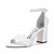 olcso Esküvői cipők-Női Esküvői cipők Menyasszonyi cipők Csipke Lábujj nélküli Boho PU Bokapánt Fehér Kristály