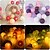 cheap LED String Lights-3M 20LED Cotton Ball Lamp Garland LED String Lights Battery Powered Christmas Fairy Lights Wedding Party Bedroom Outdoor Holiday Party Decoration Without Battery