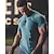cheap Running Tee &amp; Tank Tops-Men&#039;s Workout Shirt Running Shirt Short Sleeve Top Casual Athleisure Breathable Quick Dry Soft Fitness Performance Training Sportswear Activewear Black Blue Army Green