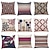 cheap Geometric Style-1 Set of 9 pcs Modern Cushion Cover Geometry Series Decorative Faux Linen Throw Pillow Cover Home Sofa Decorative Outdoor Cushion for Sofa Couch Bed Chair