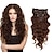 cheap Clip in Hair Extensions-Clip In Hair Extensions Human Hair 7 pieces Pack Body Wave 14-22 inch Hair Extensions