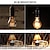 baratos Lâmpadas Incandescentes-natal 6pcs 40w e26 e27 lâmpadas incandescentes vintage edison lâmpadas decorativas a60 (a19) branco quente 2200-2800k retro dimerizável 220-240 v