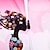 billige Trøjer til kvinder-21Grams Dame Cykeltrøje Kortærmet Cykel Trøje Toppe med 3 baglommer Bjerg Cykling Vej Cykling Åndbart Svedtransporende Hurtigtørrende Tilbage til lomme Gul Lys pink Rød Blomster botanik Sport Tøj