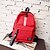 cheap Backpacks &amp; Bookbags-Unisex Canvas School Bag Commuter Backpack Large Capacity Zipper School Backpack Canvas Bag Red Yellow Black-white