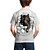 cheap Tops-Kids Toddler Boys&#039; T shirt Tee Short Sleeve Tiger Geometric 3D Tiger Animal Print White Children Tops Summer Active Streetwear Children&#039;s Day