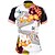 cheap Women&#039;s Jerseys-ILPALADINO Women&#039;s Cycling Jersey Short Sleeve Plus Size Bike Jersey Top with 3 Rear Pockets Mountain Bike MTB Road Bike Cycling Breathable Ultraviolet Resistant Quick Dry Compression White Yellow Red