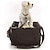 billiga Reseprodukter för hunden-Hund Kaniner Katt Carry Bag resväska Ledigt / vardag Mode Oxfordtyg Utomhus Svart