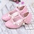 cheap Kids&#039; Princess Shoes-Girls&#039; Flats Comfort Princess Shoes Halloween PU Little Kids(4-7ys) White Pink Summer