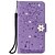 cheap Other Phone Case-Phone Case For Sony Full Body Case Leather Flip Sony Xperia Z5 Xperia XA2 Sony Xperia XZ1 Sony Xperia XA1 Xperia XZ Card Holder Flip Pattern Flower / Floral Glitter Shine PU Leather TPU