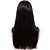 cheap Synthetic Trendy Wigs-Synthetic Wig kinky Straight with Baby Hair Wig Very Long Natural Black Synthetic Hair 68~72 inch Women&#039;s Synthetic Black