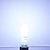 ieftine Becuri Porumb LED-10 buc g4 3w 300lm cob led bi-pin bec pentru lumina dulap plafoniere rv bărci iluminat exterior 30w halogen echivalent alb cald ac/dc12v