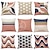 cheap Geometric Style-1 Set of 9 pcs Modern Cushion Cover Geometry Series Decorative Faux Linen Throw Pillow Cover Home Sofa Decorative Outdoor Cushion for Sofa Couch Bed Chair