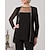 cheap Mother&#039;s Wraps-Long Sleeve Shrugs Chiffon Wedding Guest / Party / Evening Women‘s Wrap With Solid