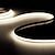 abordables Bandes Lumineuses LED-ZDM nouveau étanche 16.4ft 5m cob led bande de lumière cri 80 60w led corde lumière bande flexible lumière adaptée aux exigences élevées de bureau et à la maison éclairage commercial dc12v