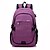 baratos Mochilas e Malas-30 L Zainetti Multifuncional Resistência ao desgaste Alta capacidade Ao ar livre Acampar e Caminhar Esportes Relaxantes Viajar Poliéster Preto Roxo Azul Escuro