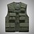 cheap Camping, Hiking &amp; Backpacking-Men&#039;s Fishing Vest Hiking Vest Sleeveless Jacket Zip Top Casual Lightweight with Multi Pockets Travel Cargo Safari Photo Vest Outdoor Windproof Quick Dry Wear Resistance Breathable Waistcoat Hunting