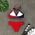 cheap Bikini Sets-Women&#039;s Swimwear Bikini 2 Piece Swimsuit Push Up Color Block Green Black Fuchsia Red Yellow Bathing Suits New Sexy / Padded Bras