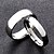 billige Ringe-Bandring Ring For Par Bryllup Afslappet Maskerade Titanium Stål Klassisk Stil Venskab Sølv