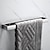 cheap Towel Bars-Towel Bar / Bathroom Shelf New Design / Self-adhesive / Creative Contemporary / Modern Stainless Steel 1PC - Bathroom Single / 1-Towel Bar Wall Mounted（Only  Color B Chrome）