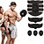 cheap Fitness Gear &amp; Accessories-Abs Stimulator Abdominal Toning Belt EMS Abs Trainer 6 pcs Sports Gym Workout Exercise Fitness Bodybuilding Smart Electronic Muscle Toner Muscle Toning Tummy Fat Burner For Leg Abdomen Home Office
