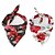 cheap Dog Clothes-Dog Cat Bandanas &amp; Hats Dog Bandana Dog Bibs Scarf Flower Party Cute Party Wedding Dog Clothes Puppy Clothes Dog Outfits Adjustable White Black Costume for Girl and Boy Dog Cotton