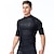 cheap Wetsuits &amp; Diving Suits-Men&#039;s Rash Guard Top Swimming Surfing Water Sports Solid Colored Spring Summer