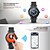 cheap Smartwatch-PR2 Smart Watch 1.28 inch Smartwatch Fitness Running Watch Bluetooth Pedometer Activity Tracker Sleep Tracker Compatible with Android iOS Women Men GPS Long Standby Hands-Free Calls 47mm Watch Case