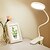 cheap Desk Lamps-Desk Lamp / Reading Light Eye Protection / Adjustable / Dimmable Simple Built-in Li-Battery Powered USB Powered For Kids Room / Office ABS DC 5V Eggshell(EG) / White