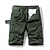 cheap Cargo Shorts-Men&#039;s Hiking Cargo Shorts Hiking Shorts Military Outdoor Standard Fit 10&quot; Breathable Quick Dry Sweat wicking Wear Resistance Shorts Bottoms Knee Length Army Green Khaki Cotton Hunting Fishing Climbing