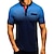 cheap Men&#039;s Shirts-Men&#039;s Golf Shirt Tennis Shirt Graphic Patterned Collar Daily Club Short Sleeve Tops Casual Fashion Streetwear Navy White Black