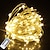 levne LED pásky-LED pohádková řetězová světla 20m 200ledová dekorativní svítidla z měděného drátu s dálkovým ovládáním 8 režimů svícení pro vánoční svatební párty dekorace pokoje (bez baterie)