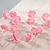 billige LED-stringlys-6m 40led rosa rose blomst led eventyrlys ferieslynger bryllupsfest dekorasjonslampe batteridrevet uten batteri