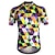 abordables Maillots Hombre-21Grams Hombre Maillot de Ciclismo Manga Corta Bicicleta Maillot Camiseta con 3 bolsillos traseros MTB Bicicleta Montaña Ciclismo Carretera Transpirable Cremallera delantera Secado rápido Bolsillo