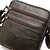 cheap Men&#039;s Bags-Men&#039;s Shoulder Strap Shoulder Messenger Bag Messenger Bag Cowhide Outdoor Daily Office &amp; Career Zipper Solid Color Black Brown Coffee