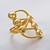 cheap Rings-Ring Gold Gold Plated Statement Stylish Luxury 1pc Adjustable / Women&#039;s / Open Cuff Ring / Adjustable Ring