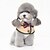 cheap Dog Clothes-Dog Bandanas &amp; Hats Dog Bandana Dog Bibs Scarf Bowknot Party Cute Party Wedding Dog Clothes Puppy Clothes Dog Outfits Adjustable White Khaki Costume for Girl and Boy Dog Cotton S M L / Birthday