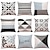 olcso geometrikus stílus-1 db 9 db modern párnahuzat geometriai sorozat dekoratív vászon párnahuzat otthoni kanapé dekoratív kültéri párna kanapé kanapé székhez