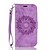cheap Other Phone Case-Case for  LG K10 7 8 Flip Magnetic Full Body Cases Flower PU Leather