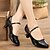 cheap Dance Boots-Women&#039;s Dance Boots Heel Slim High Heel Black Gold Silver