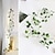 cheap LED String Lights-2m 20 LED Artificial Plants String Light Green Leaf Ivy Vine Fairy Maple Leaves Garland DIY Hanging Decoration for Wedding Home 1pc 2pcs 4pcs