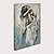 cheap Nude Art-Oil Painting Hand Painted Vertical Abstract Nude Modern Rolled Canvas (No Frame)