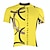 abordables Maillots Hombre-21Grams Hombre Maillot de Ciclismo Manga Corta Bicicleta Maillot Camiseta con 3 bolsillos traseros MTB Bicicleta Montaña Ciclismo Carretera Transpirable Resistente a los UV Cremallera delantera