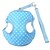 abordables Colliers, harnais et laisses pour chiens-Chat Chien Harnais Laisses Ajustable Portable Respirable Pliable Sécurité Pois Britannique Maille Coton Rouge Bleu Café