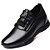 رخيصةأون أحذية أوكسفورد للرجال-رجالي أوكسفورد مناسب للبس اليومي جلد أسود بني الصيف الخريف