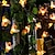 levne LED pásky-6,5m 30led solární včela vedla světlo řetězce víla řetězec světla 8 funkční venkovní vodotěsný pro svatební zahradní trávník vánoční dekorace solární lampa