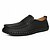 cheap Men&#039;s Slip-ons &amp; Loafers-Men&#039;s Loafers &amp; Slip-Ons Daily PU Black Yellow Khaki Summer