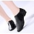 זול נעלי ג&#039;אז-בגדי ריקוד נשים נעלי ג&#039;אז נעלי ריקוד הדרכה שטוחות סוליה חצויה אימון שטוח אֵלַסטִי להחליק על שחור קאמל