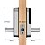 cheap Door Locks-LITBest Aluminium alloy Fingerprint Lock / Intelligent Lock Smart Home Security System Fingerprint unlocking / Password unlocking Household / Home / Apartment Security Door / Copper Door (Unlocking